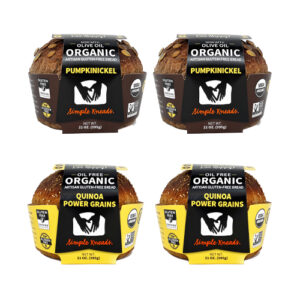 (2) Pumpkinickel, (2) Quinoa PG