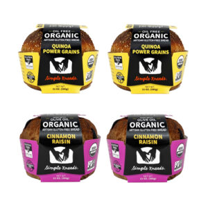 (2)Quinoa PG,(2)Cinnamon Raisin