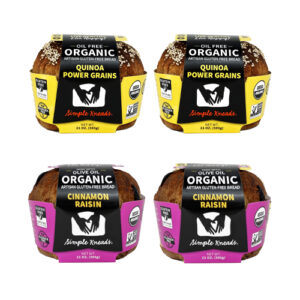 (2)Quinoa PG,(2)Cinnamon Raisin