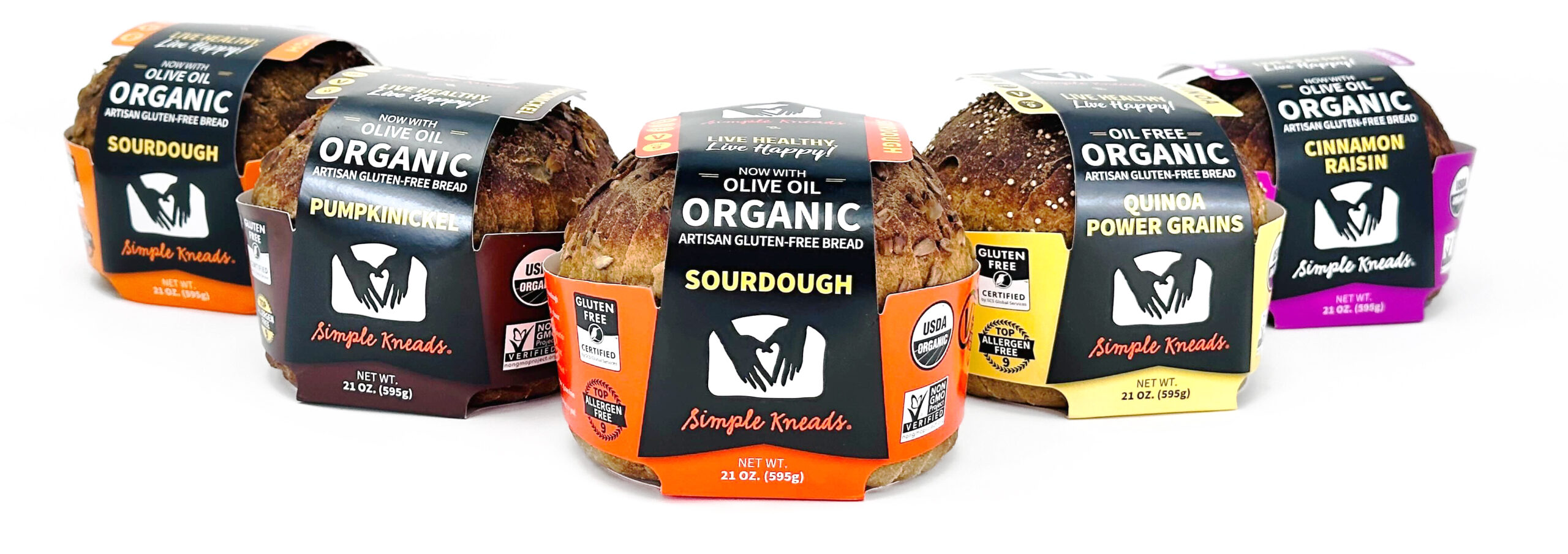 Bread Packs on white BG